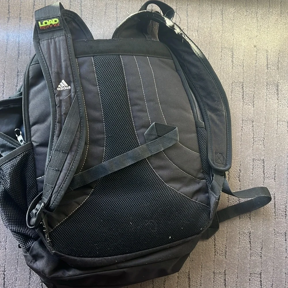 Adidas sports backpack black